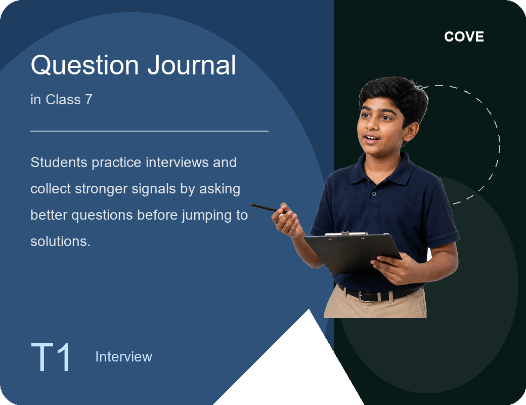 Cove student journey